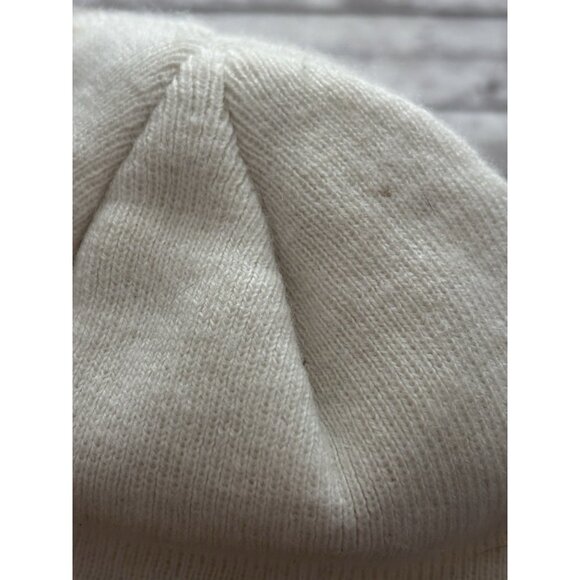 Vintage NFL Pittsburgh Steelers Ivory Yellow Knit Beanie Hat Unisex Adult #7 - Picture 4 of 9